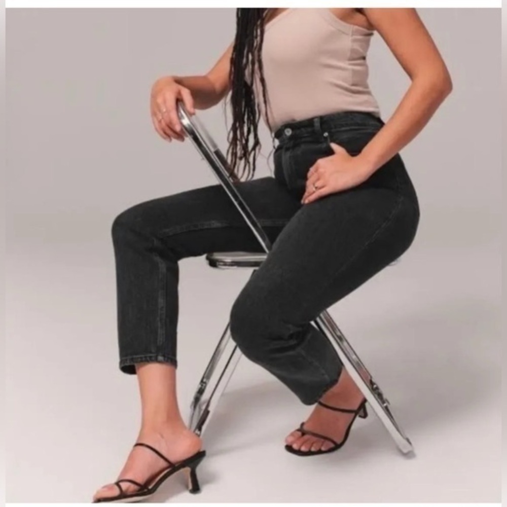 Abercrombie & Finch The skinny high rise jean curve love